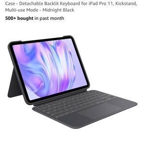 Logitech Combo Touch Keyboard Case in Brown Packaging